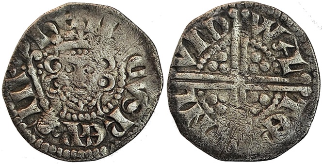 England, Henry III c.1253 - c.1256 Penny WALTER ON LVND 5c2